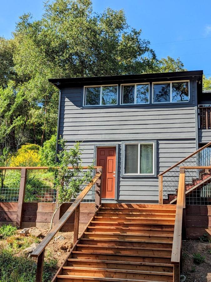 Rivers Breeze Relaxing Riverside Cabin With Private Suite Kayaks Healdsburg Exteriör bild